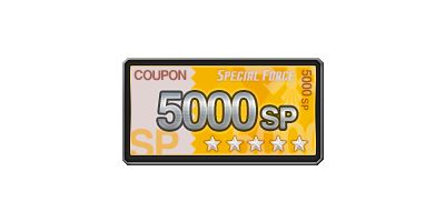 5,000SP 쿠폰